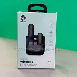 Green Lion Lightning Wireless Microphone: Plug Play, Noise Reduction