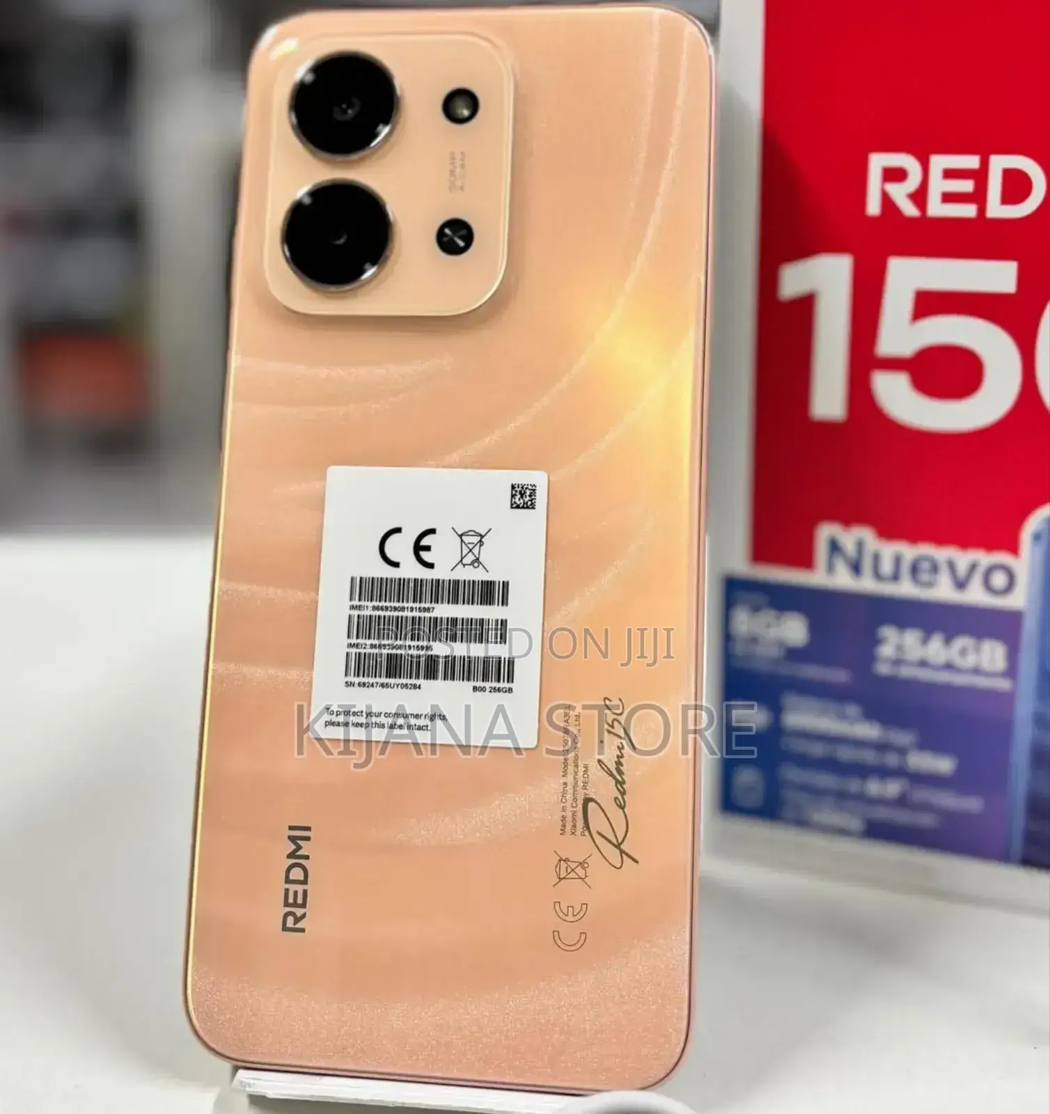 New Xiaomi Redmi 15C 4G 256 GB Orange