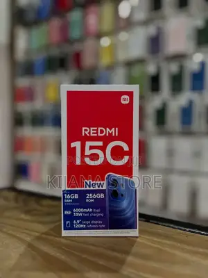 New Xiaomi Redmi 15C 4G 256 GB Black