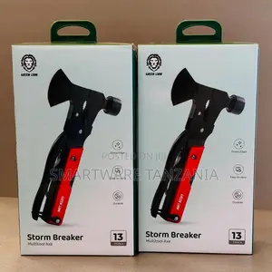 Green Lion Storm Breaker 13-in-1 Multitool Axe - Sharp Edge Durable