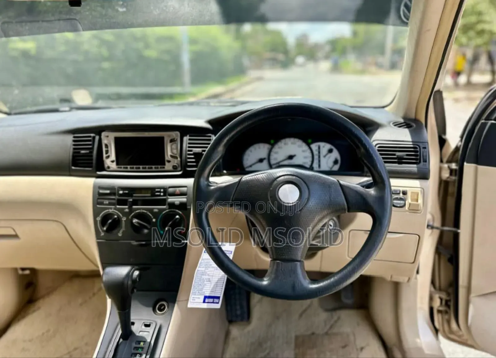 Toyota Allex 2004 Gold
