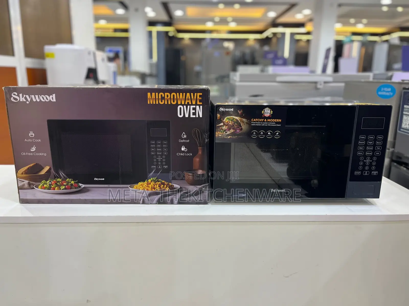 Skywood Digital Microwave Oven With Grill 23l SKM-E80