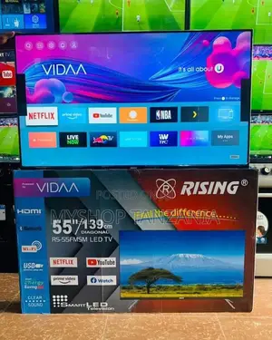 Rising Frameless Smart Tv 55 Inches