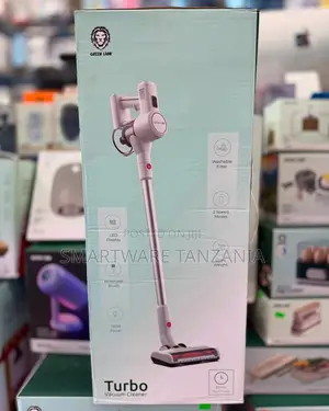Green Lion Turbo Cordless Vacuum - 130w Led Display 2 Speed Pink