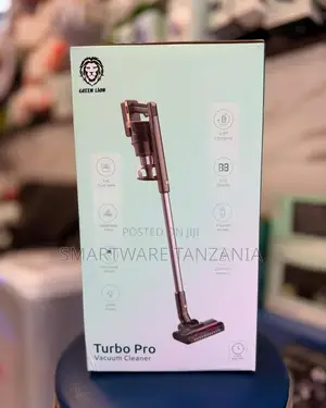 Green Lion Turbo Pro Cordless Vacuum - 350w 1.4l 2200mah 3 Speed Led