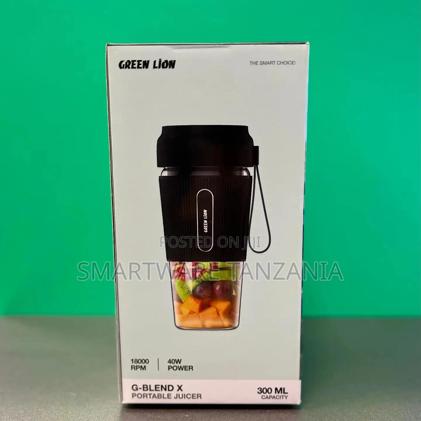Green Lion G-Blend X Juicer - 300ml 18000rpm 40w Usb Rechargeable