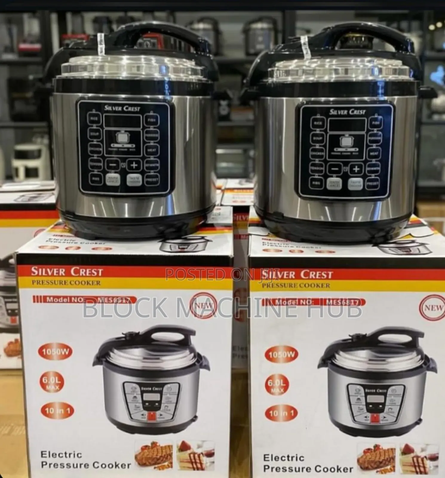 Silver Crest Pressure Cooker 6l 110,000