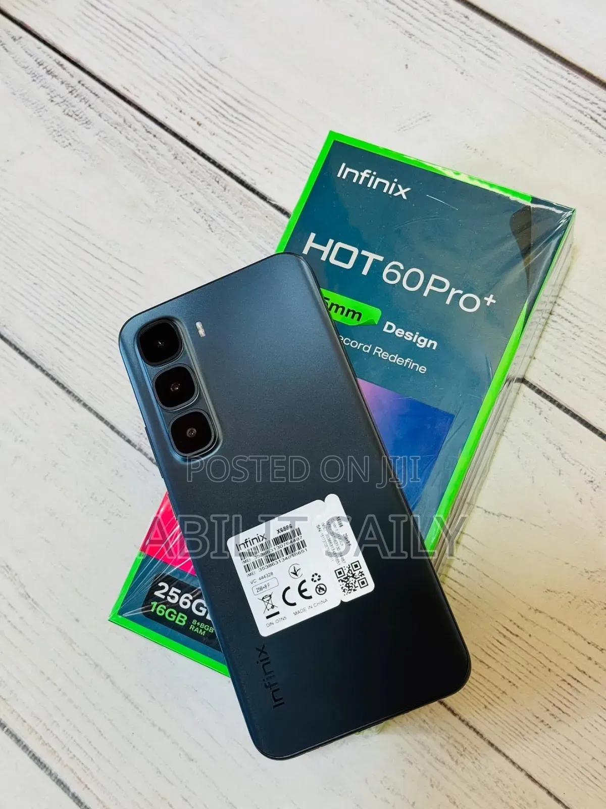 New Infinix Hot 60 Pro+ 128 GB Black