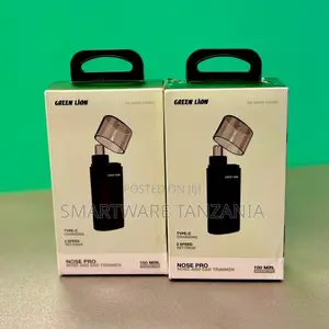 Green Lion Nose Pro Trimmer - Usb-C 2 Speed 100 Min Nose Ear Hair