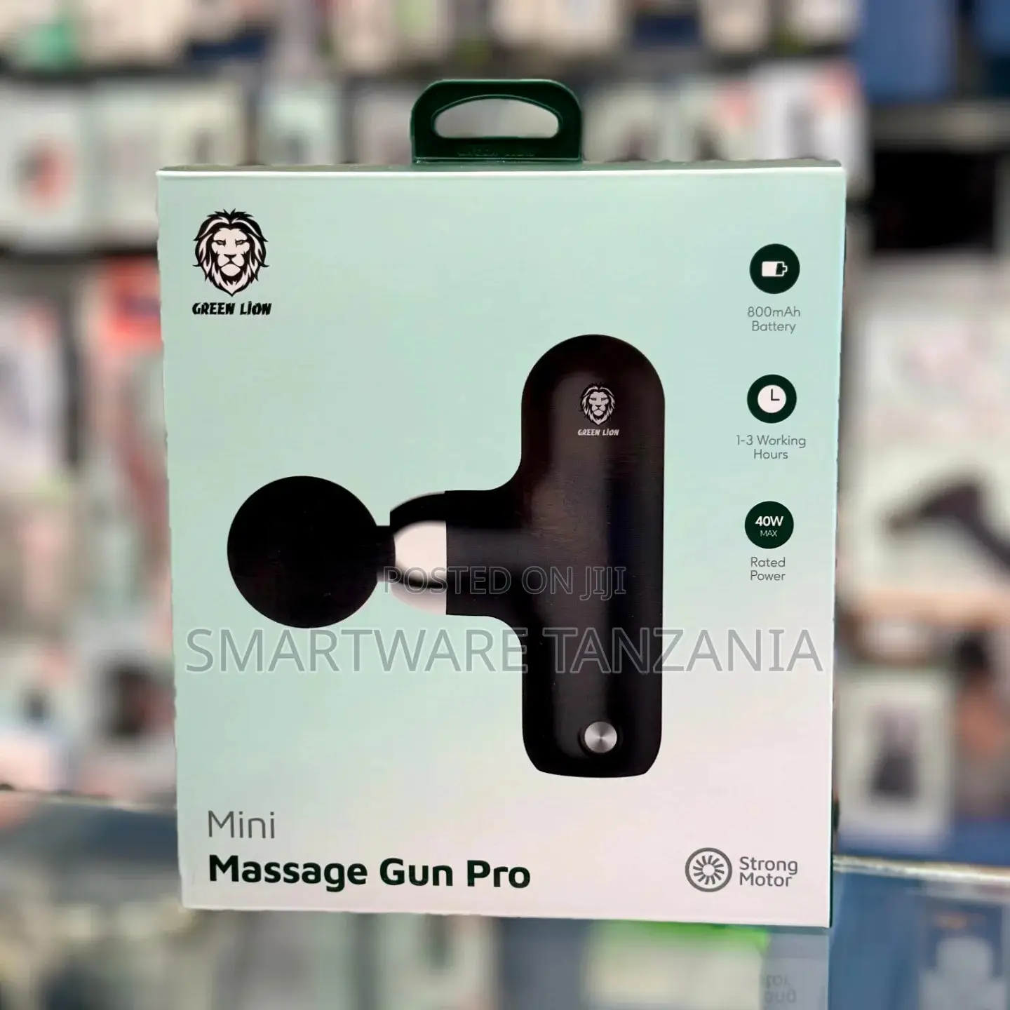 Green Lion Mini Massage Gun Pro 800mah Battery 40w Strong Motor