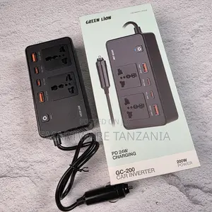 Green Lion Gc-200 Inverter Kit - 200w Power Station Multi Usb Ports