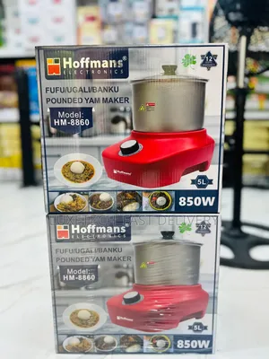 Hoffmans Fufu/Ugali/Banku Pounded Yam Maker 5 Liters