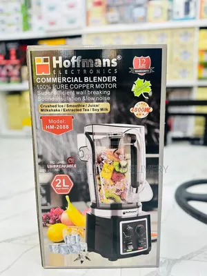 Hoffmans Hm-2088 Commercial Blender 2l Silent Blender(Sound Proof)