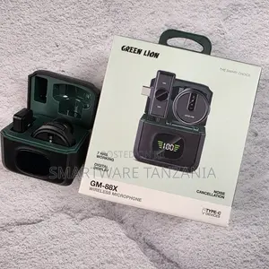 Green Lion Gm-88x Wireless Microphone 7 Hours Noise Cancellation