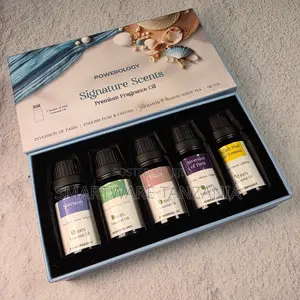 Powerology Signature Scents Premium Fragrance Oil 5 Bottles Set 10ml