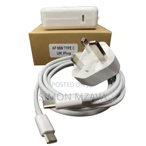 96w Type C Adapter + Usb - C Cable, Macbook Pro Charger 15” 14” Inch.