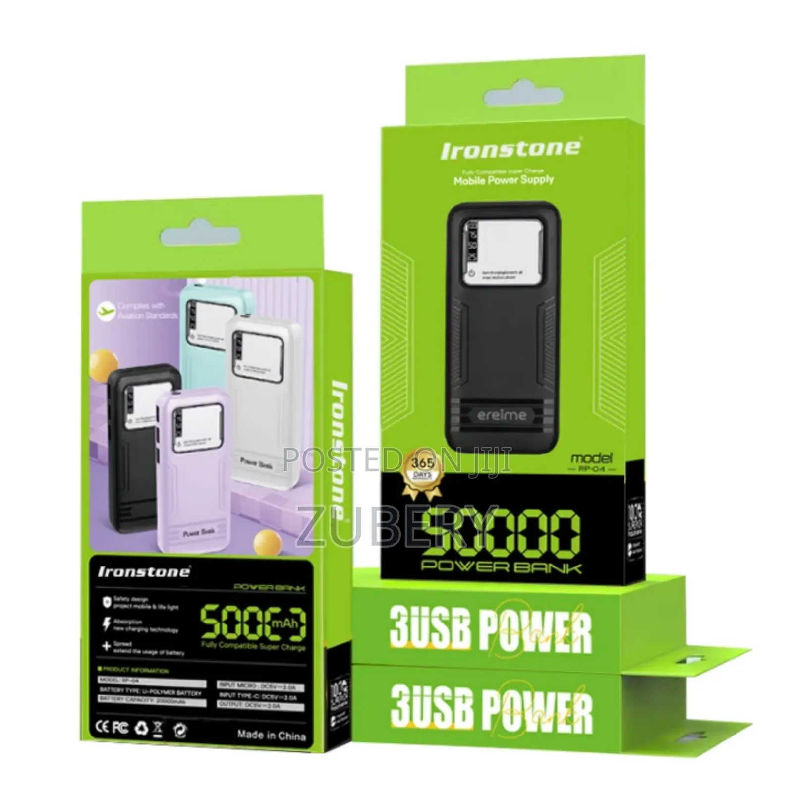 Iron Stone Power Bank