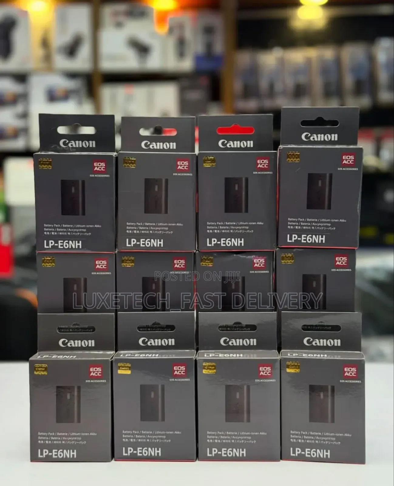 Canon Lp-E6nh Lithium-Ion Battery