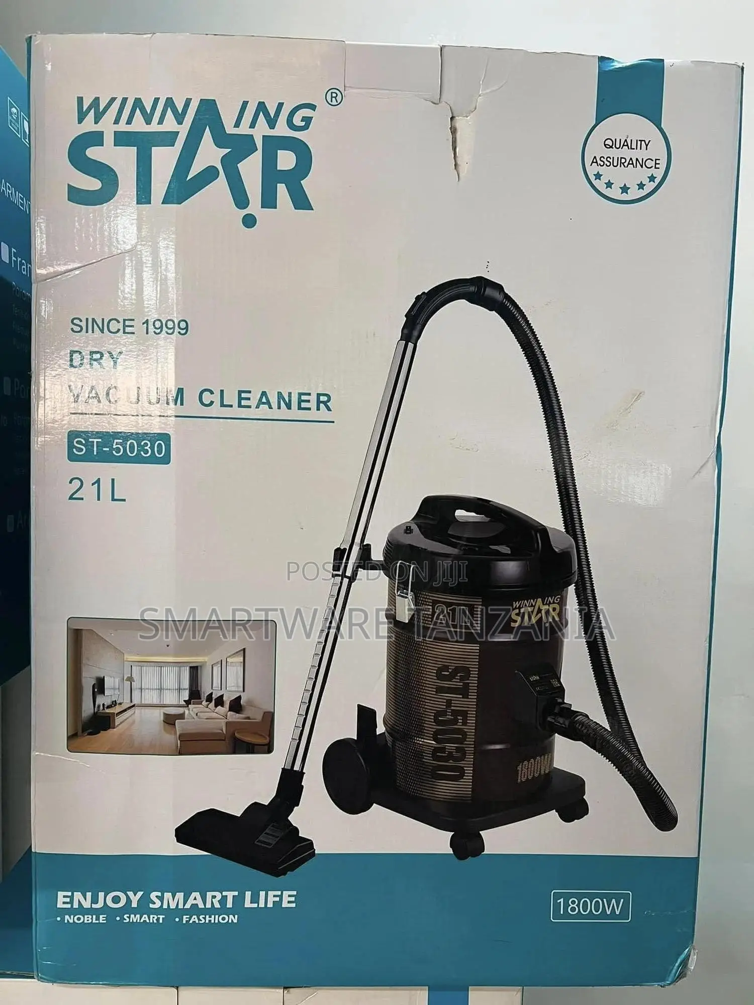 Winning Star St-5030 21l 1800w Dry Vacuum Cleaner For Home And Office