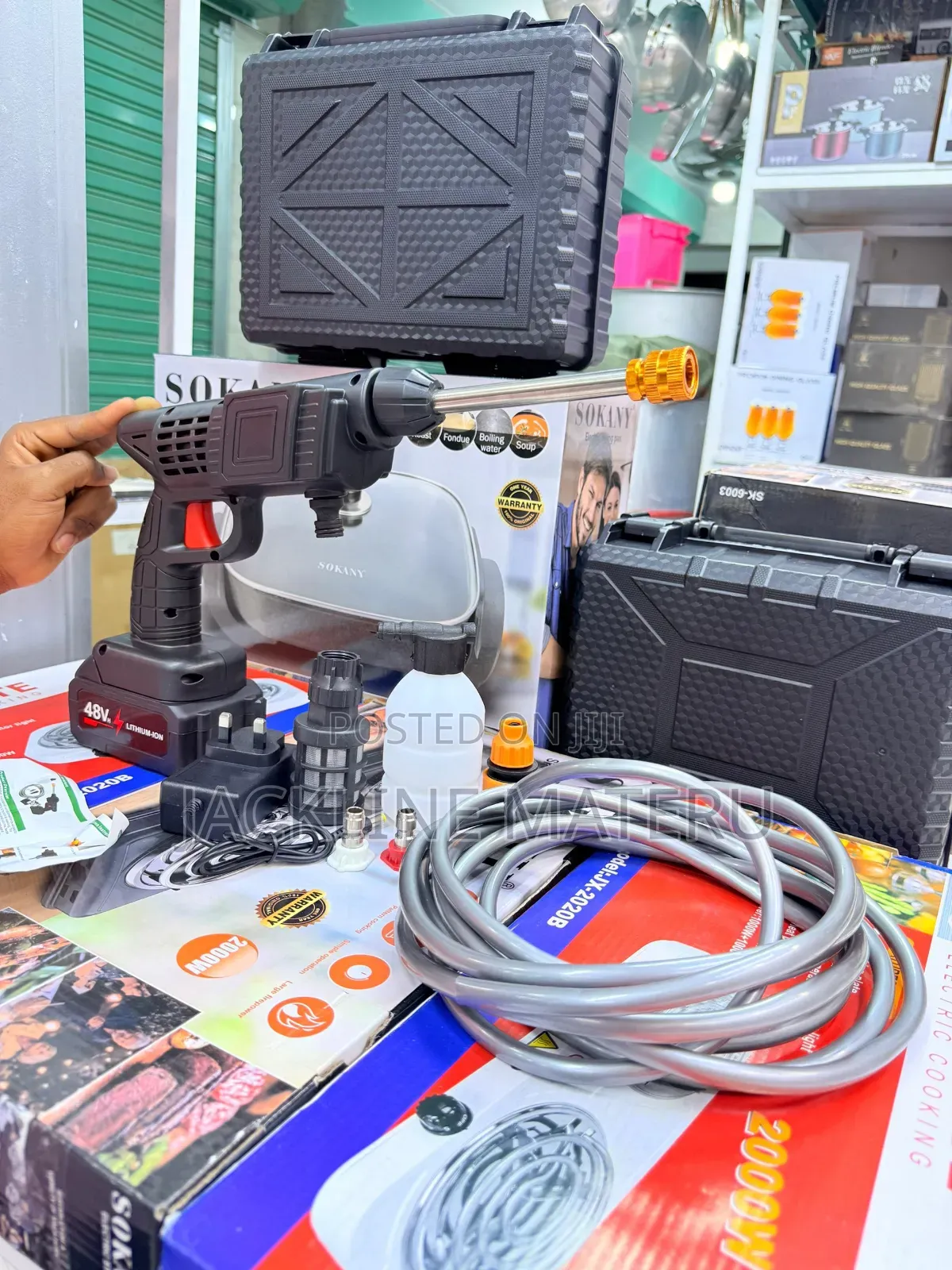 Cleaning Pressure Gun
