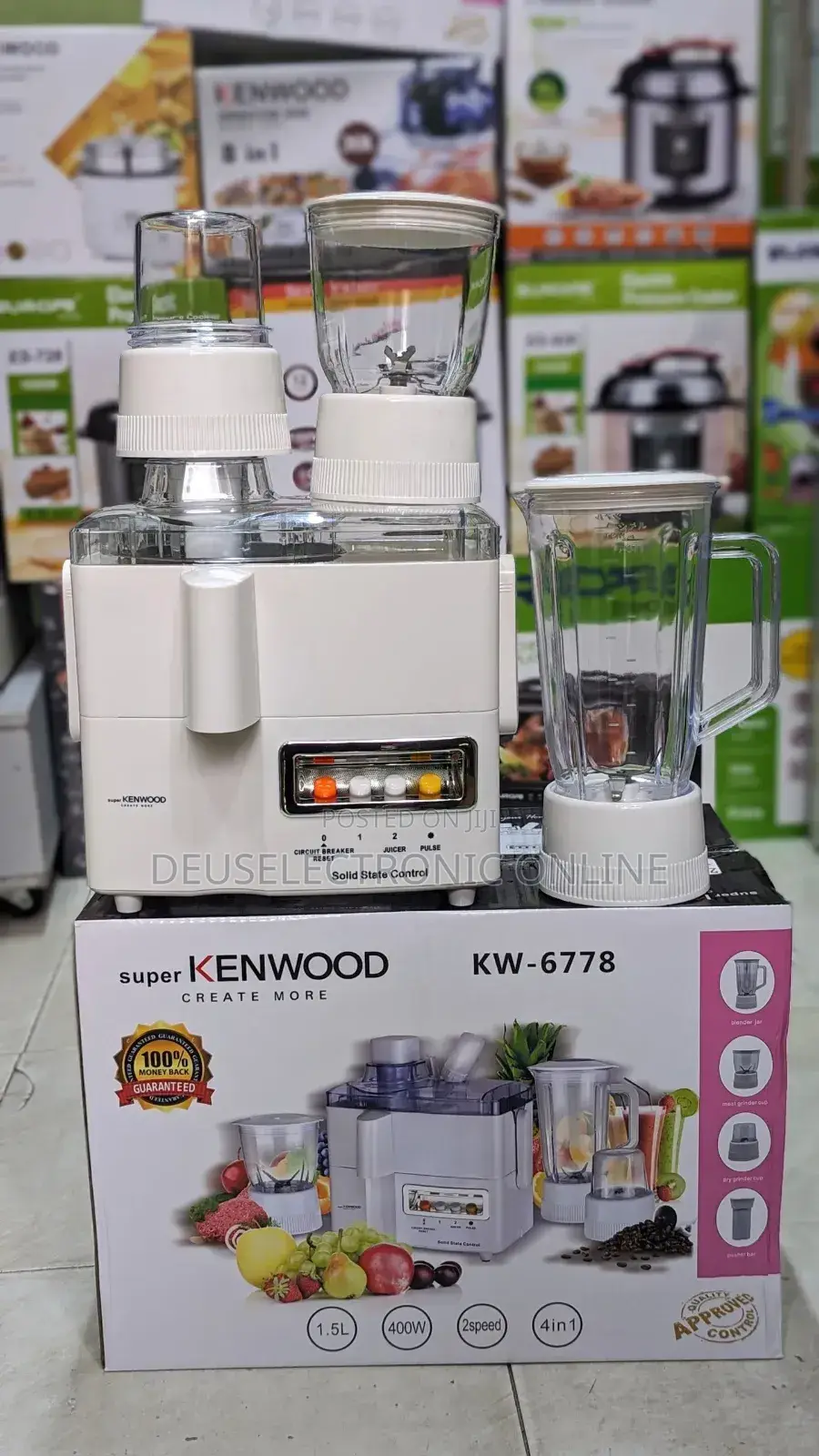 Kenwood Juicer 4in1