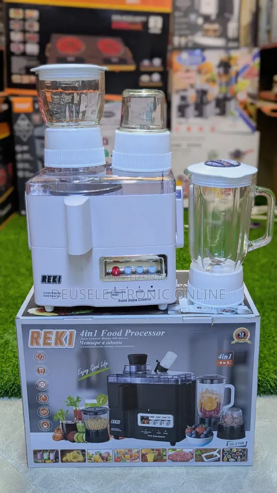 Reki Juicer 4in1 Glass Jar