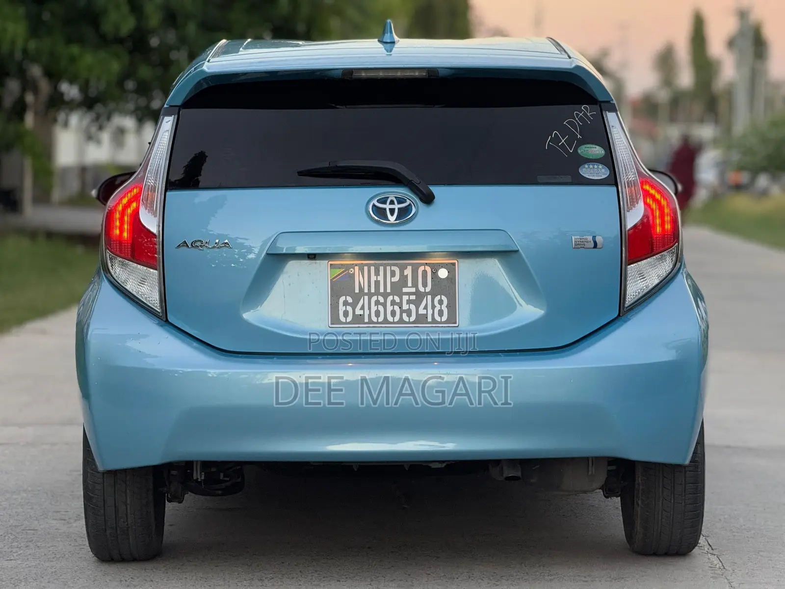 Toyota Aqua 2016 Blue