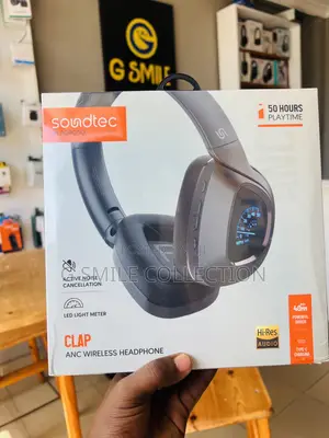 Porodo Soundtec Clap Anc Wireless Headphone