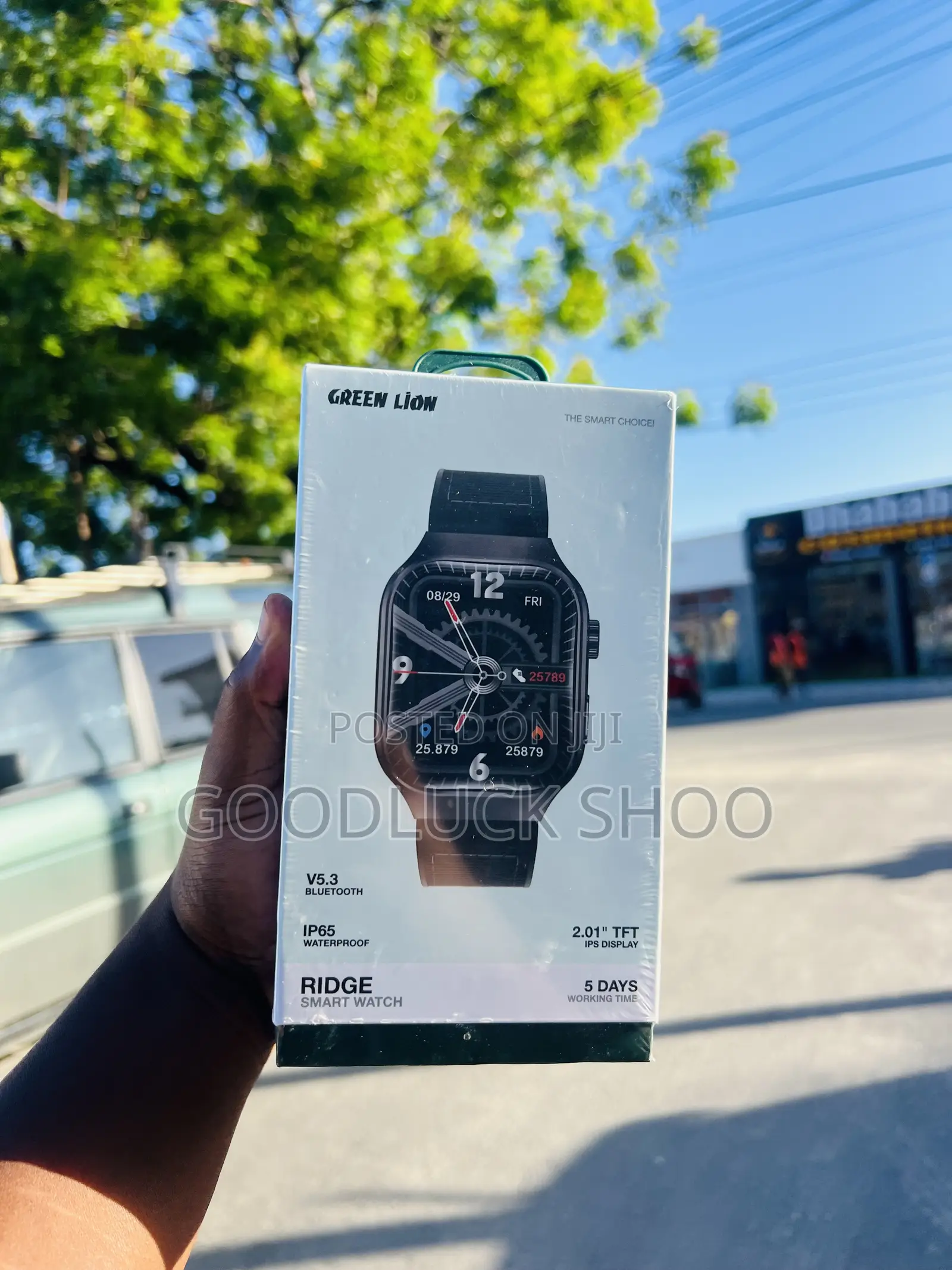 Green Lion Ridge Smartwatch