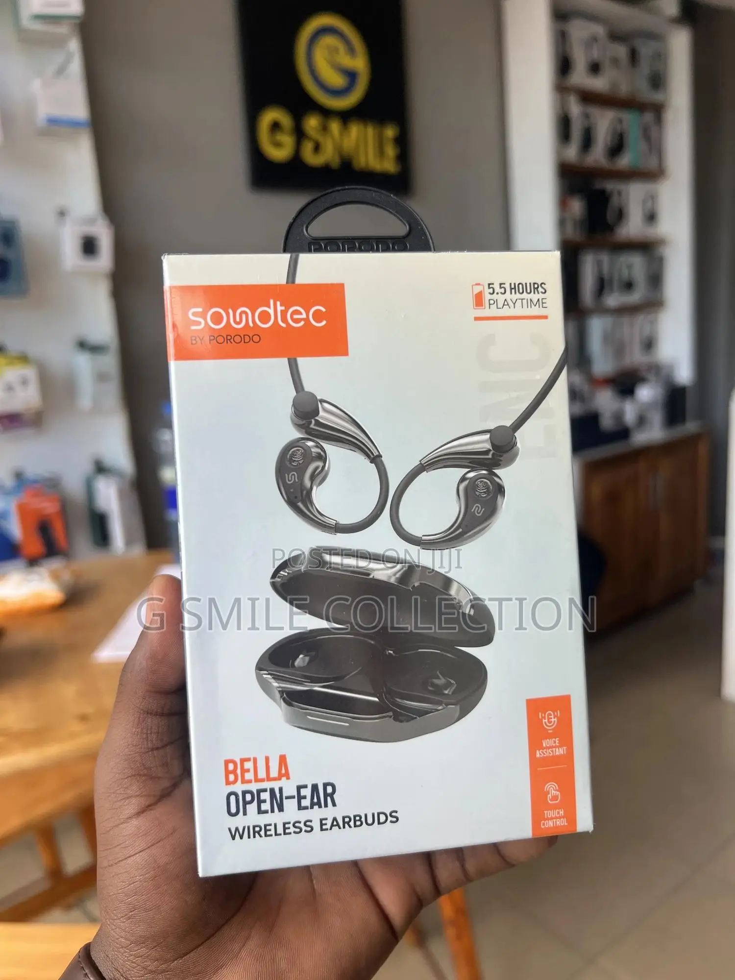 Porodo Soundtec Bella Open-Ear Wireless Earbuds