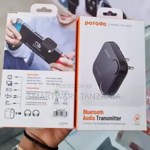 Porodo Wireless Bluetooth Audio Transmitter Dual 3.5mm