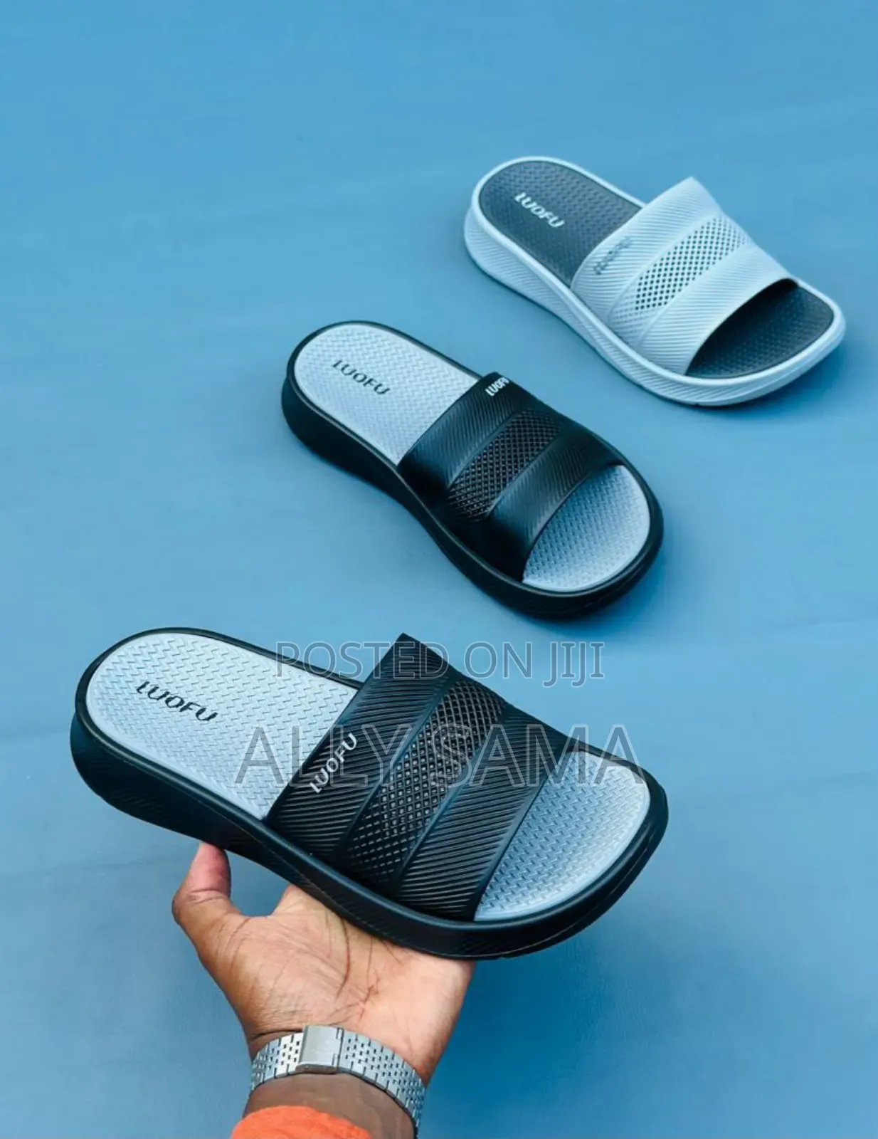 Men's Sandals Loufu Material Rubber Quality