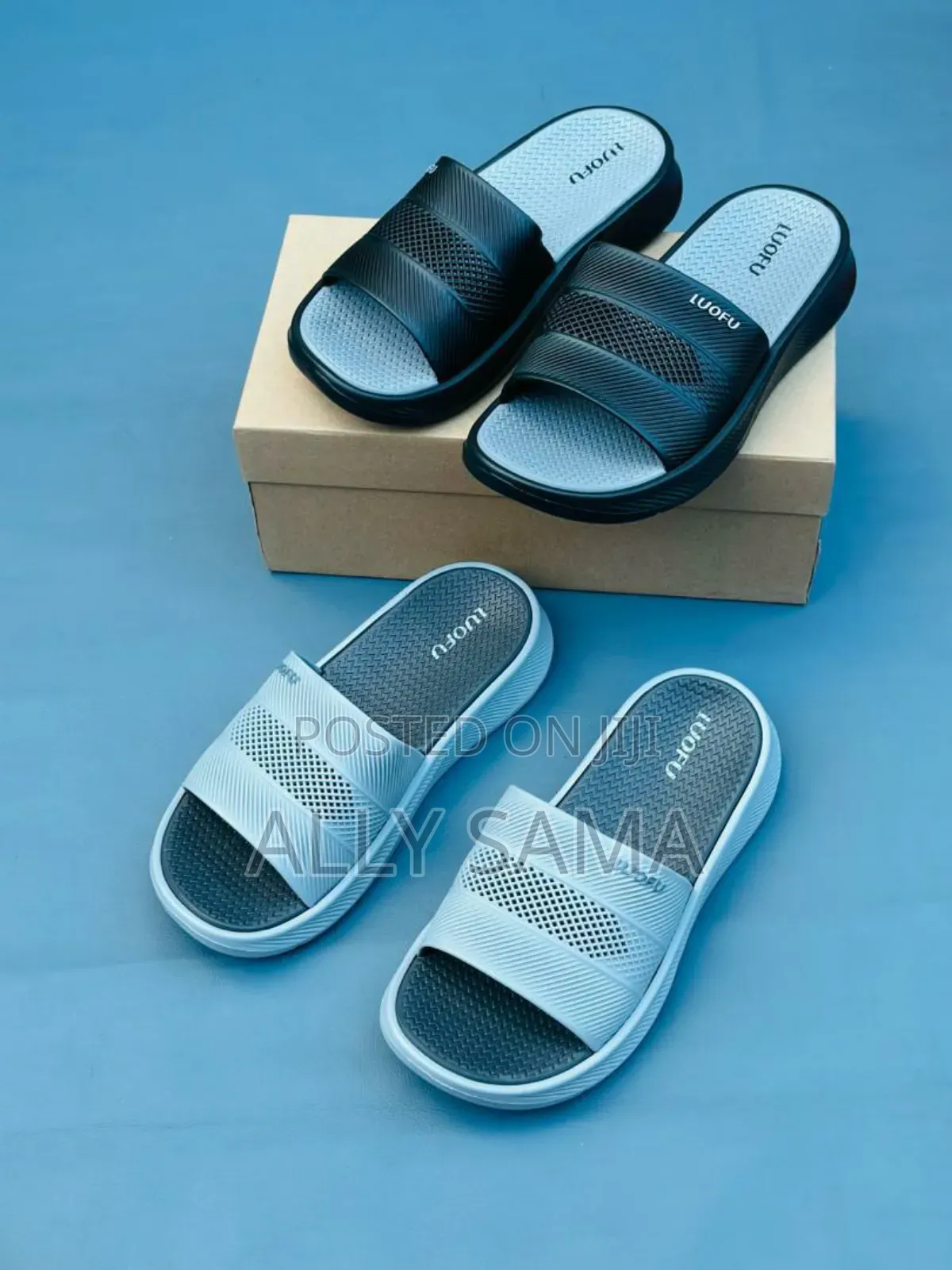 Men's Sandals Loufu Material Rubber Quality