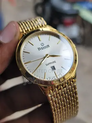 Sveston Sv-8768 Watch With a Sapphire Crystal and a Mesh Band