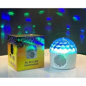Bluetooth Disco Ball Light Projector + Speaker