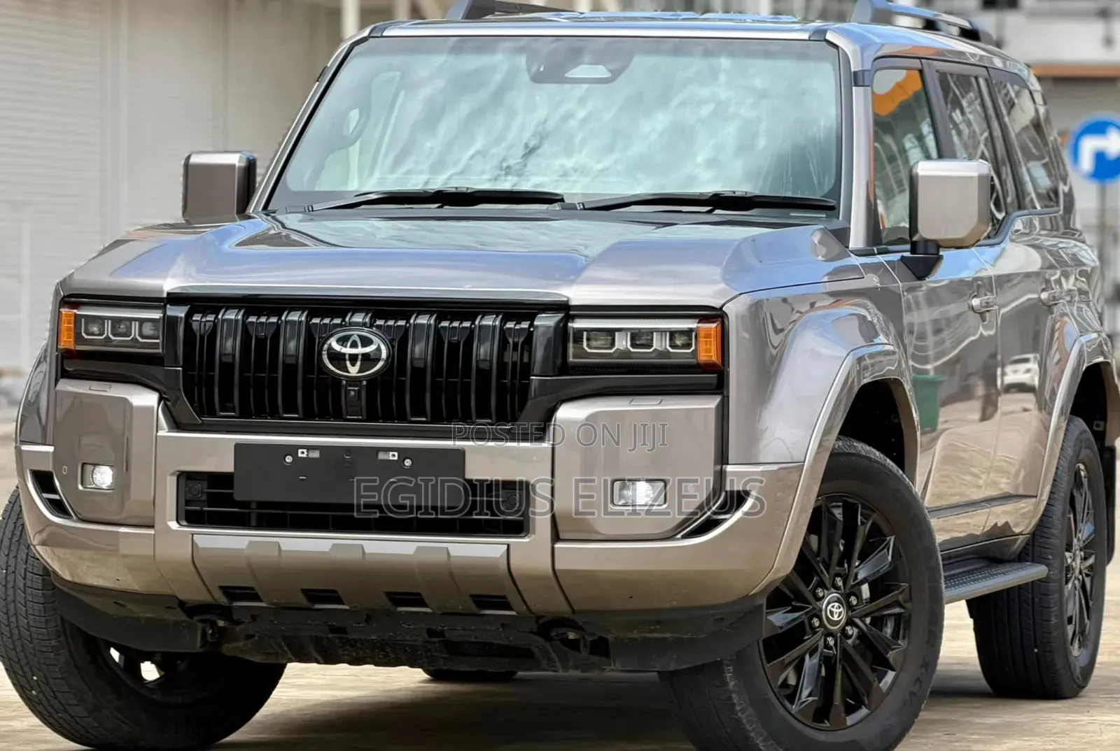 New Toyota Land Cruiser Prado 2024 Gold