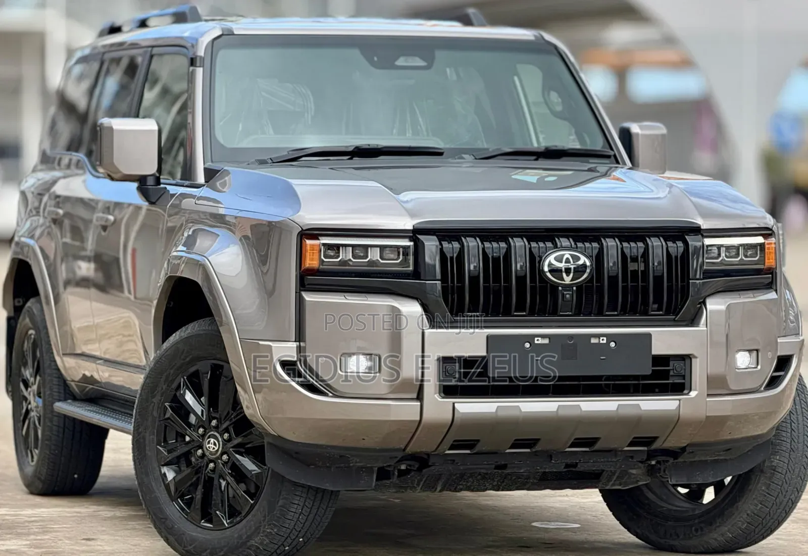 New Toyota Land Cruiser Prado 2024 Gold
