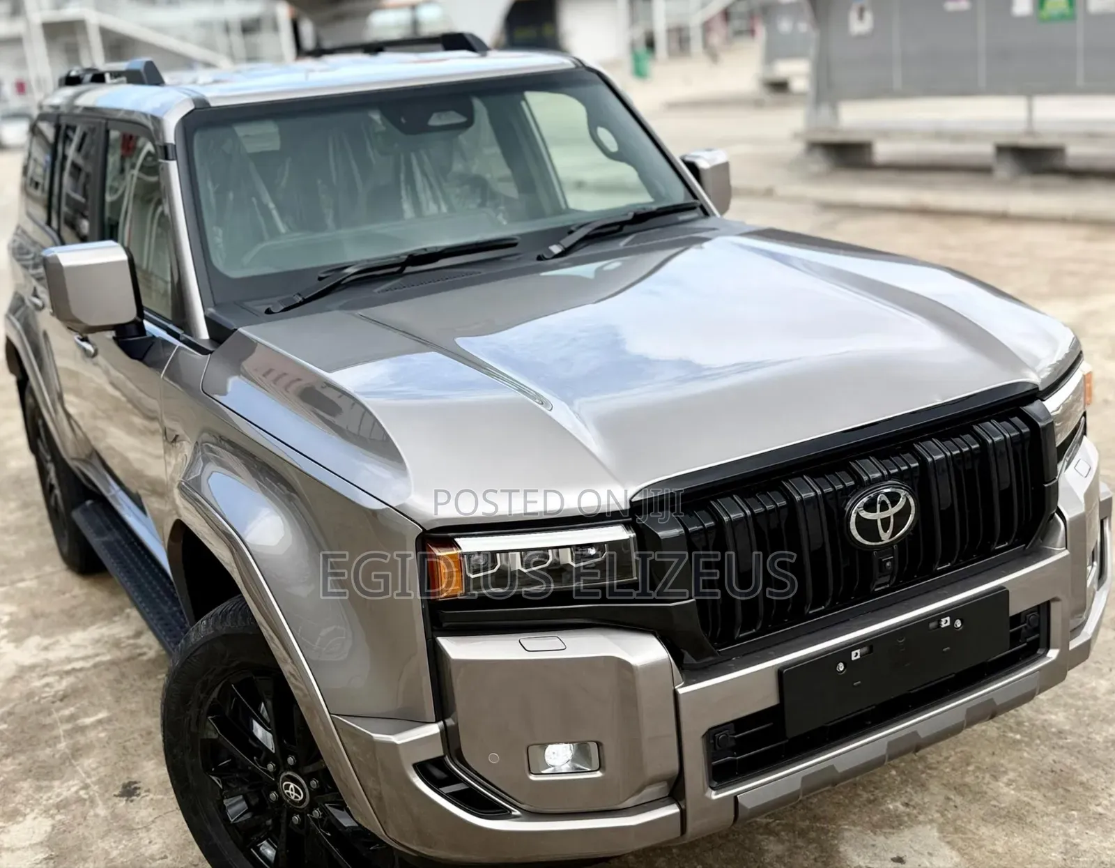 New Toyota Land Cruiser Prado 2024 Gold