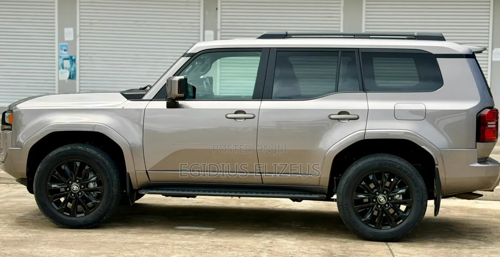 New Toyota Land Cruiser Prado 2024 Gold