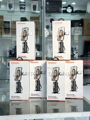 Porodo Face Tracking Smart Mount H513 Auto Follow Gimbal Stabilizer