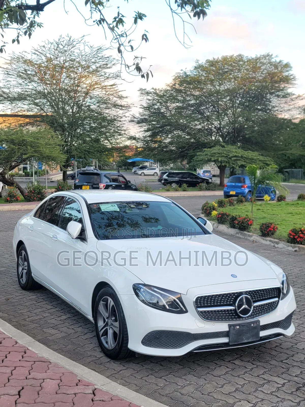 Mercedes-Benz E220 2016 White