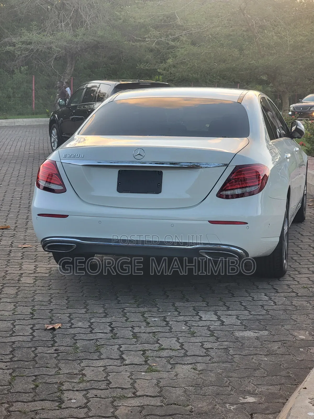 Mercedes-Benz E220 2016 White