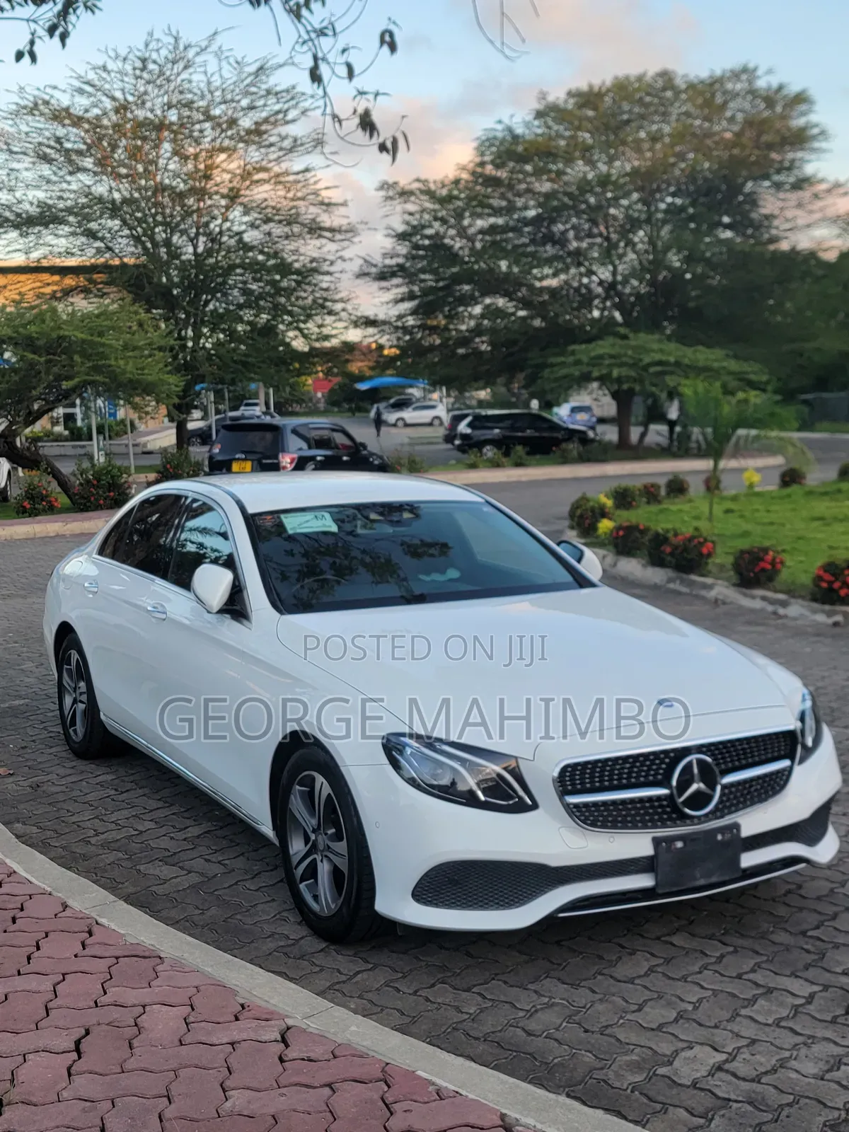 Mercedes-Benz E220 2016 White