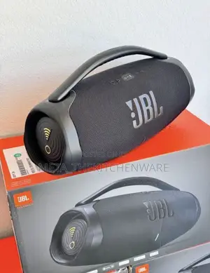 JBL Boombox 3 Wi-Fi, Wireless Portable Bluetooth Speaker, 24h Playtime