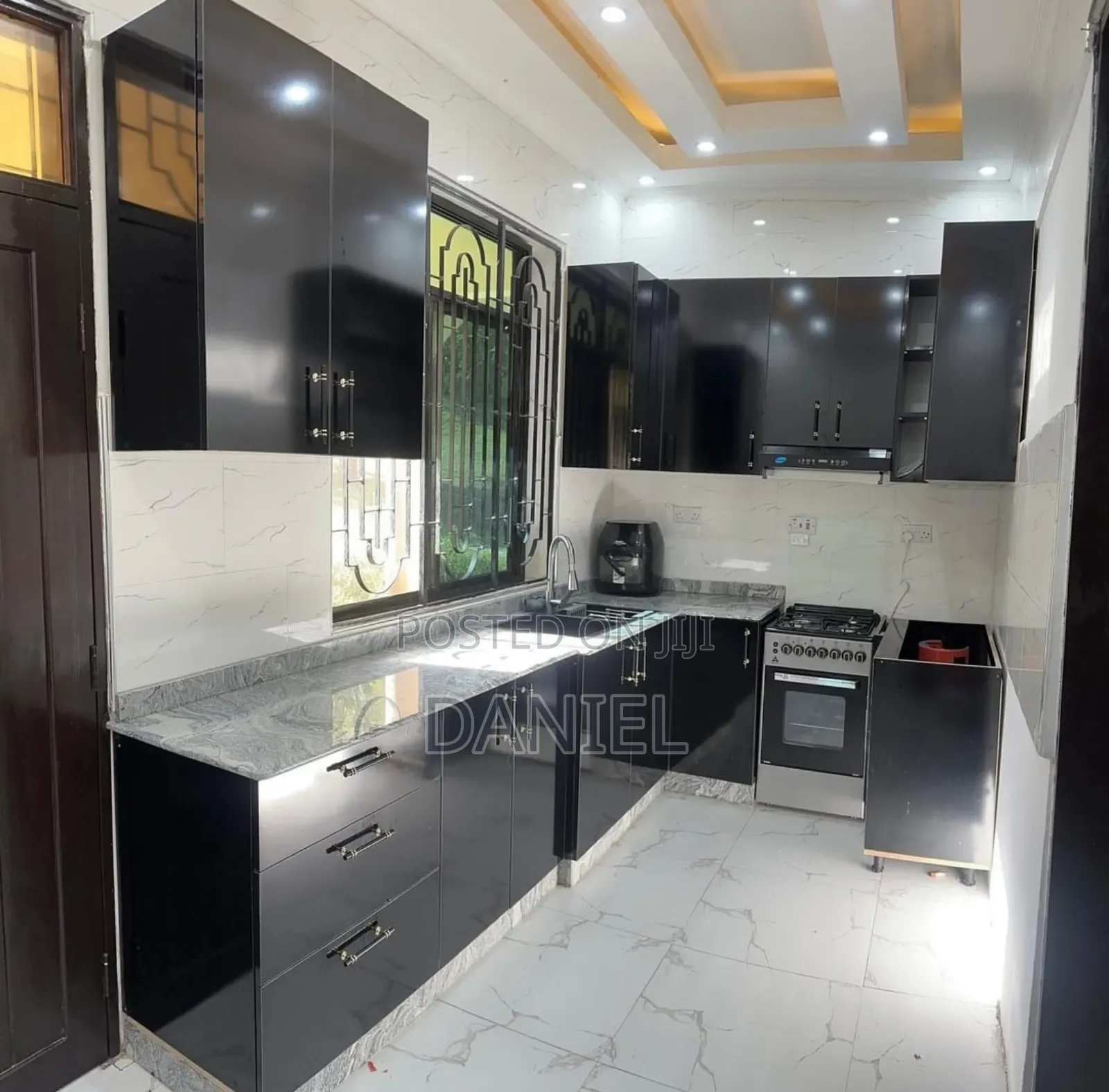 Kitchen Cabinets Installation Gray Color