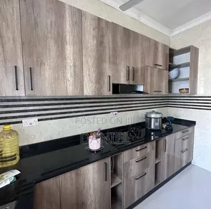 Kitchen Cabinets Ya Melamine Pamoja Na Marble