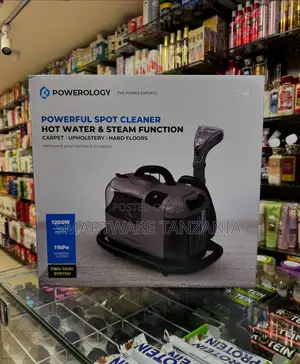Powerology Spot Cleaner 1200w Hot Water Steam Carpet Upholstery