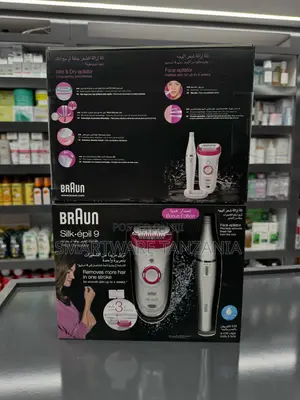 Braun Silk Epil 9 Wet Dry Epilator Bonus Edition Face Epilator