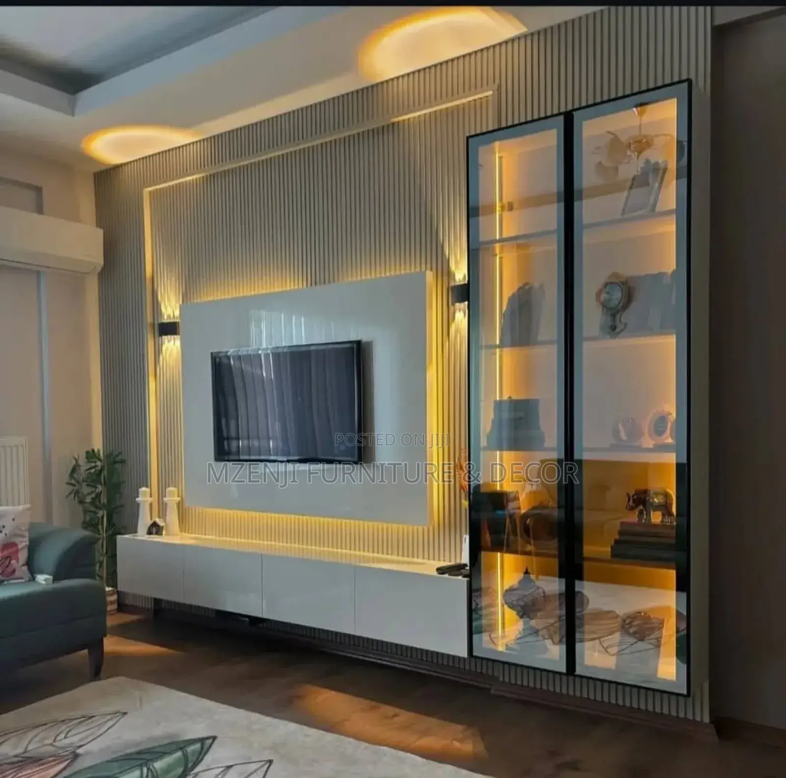 Tv Unit Modern Wall Design 