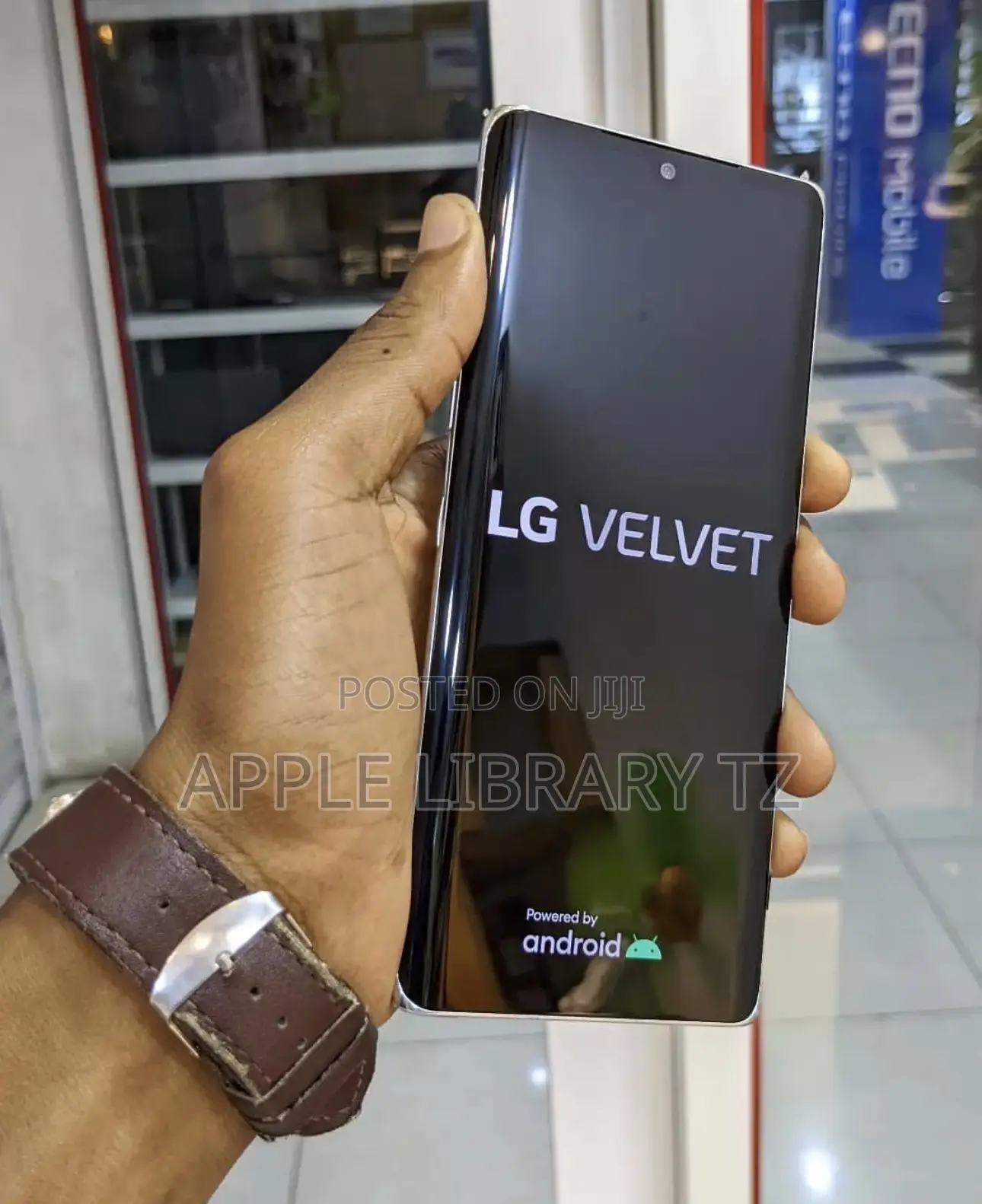 LG Velvet 128 GB Black